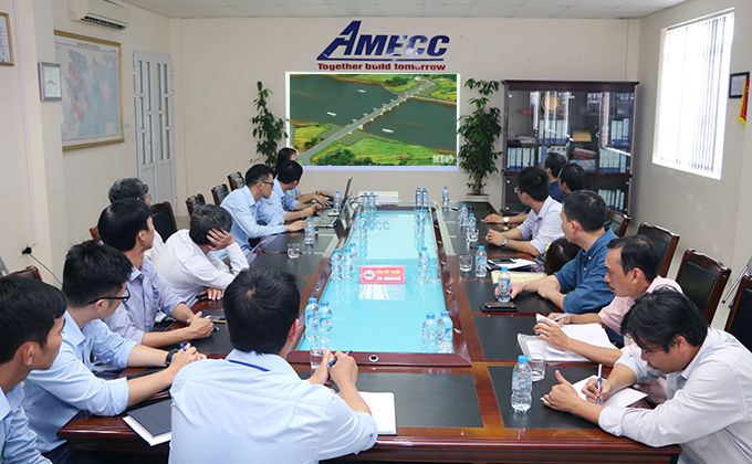 AMECC JSC HAS COMPLETED THE DINH RIVER DOWNSTREAM DAMP  PROJECT