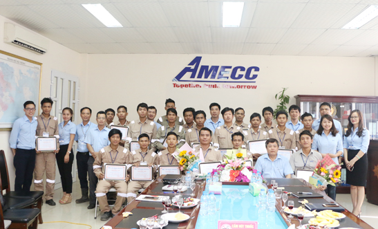 ENDING CEREMONY OF AMECC’S 2ND TRAINING COURSE 