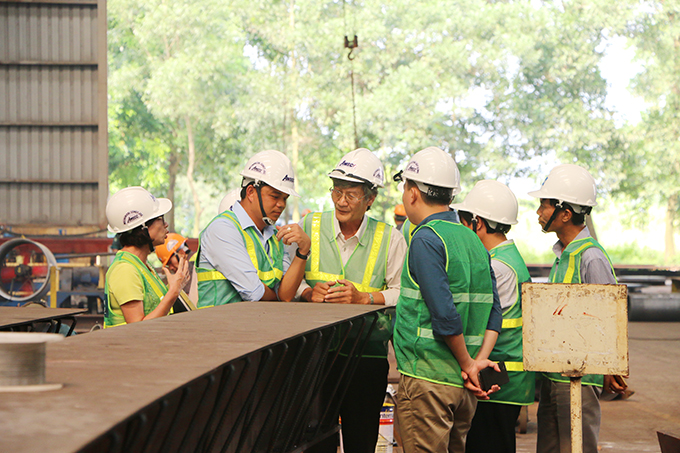 AMECC JSC HAS COMPLETED THE DINH RIVER DOWNSTREAM DAMP  PROJECT
