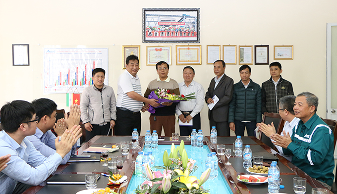 MEETING FOR MOBILIZING FOR THE WORK AT NGHI SON REFINERY PROJECT