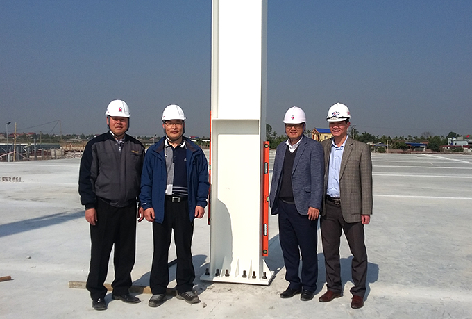 LISEMCO 2 EXPECTS COMPLETE THE WORK AT HEESUNG ELECTRONICS VIETNAM EARLIER THAN SCHEDULED