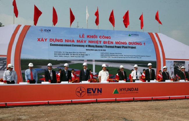 FIRST SUCCESS AT MONG DUONG 1 THERMAL POWER PROJECT