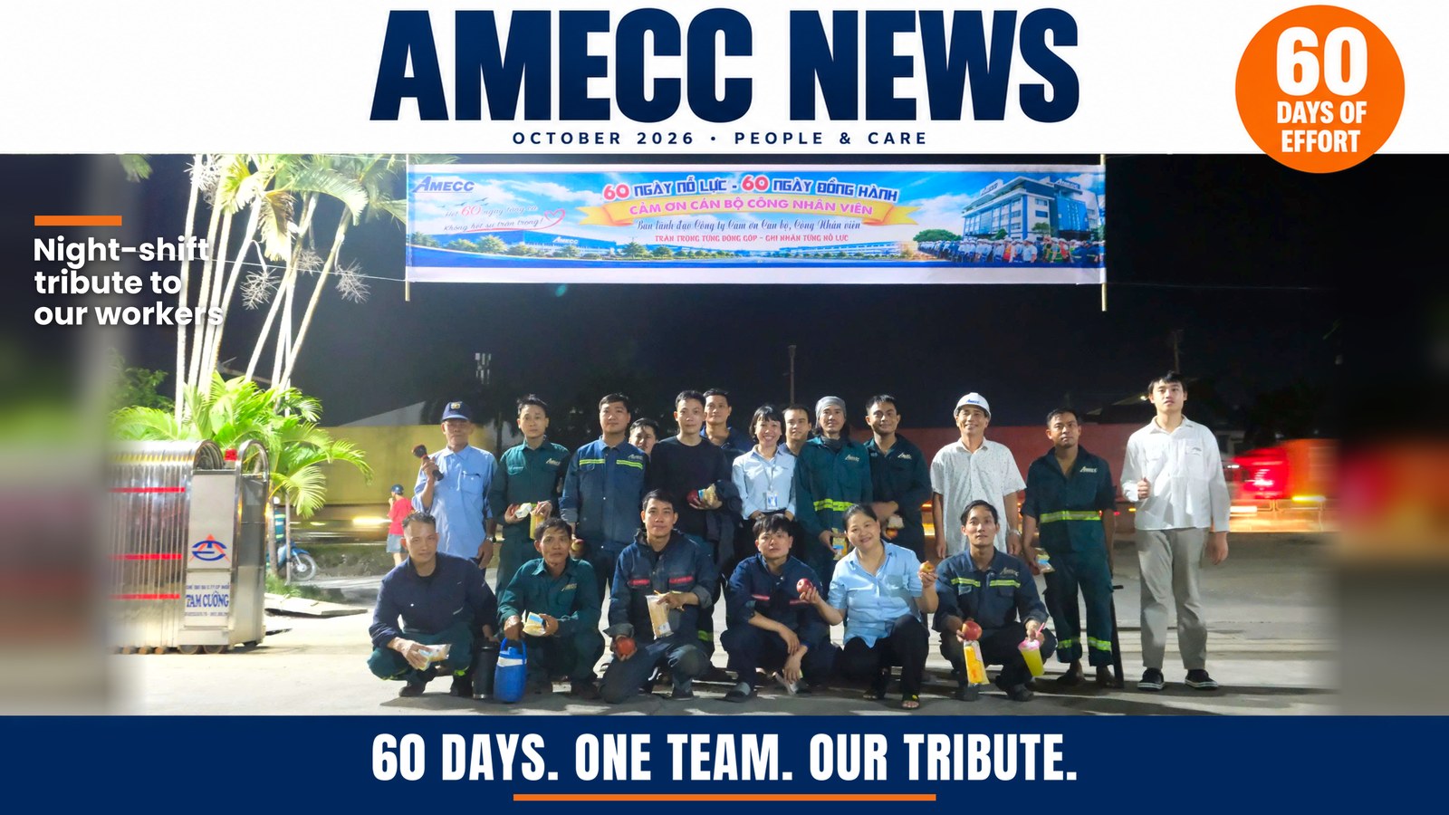 AMECC – KHÉP LẠI 60 NGÀY ĐÊM CAO ĐIỂM, TIẾP THÊM ĐỘNG LỰC CHO HÀNH TRÌNH BỨT PHÁ