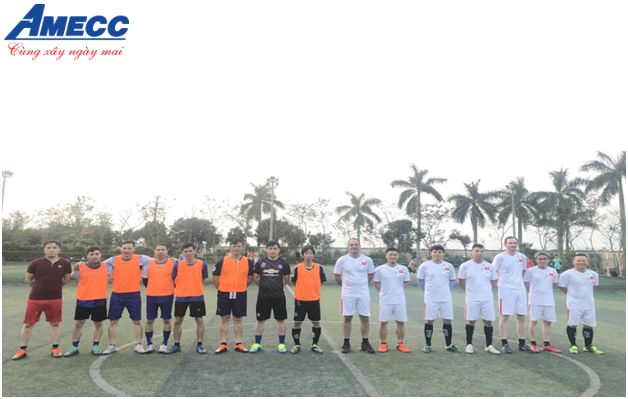 FRIENDLY FOOTBALL MATCH BETWEEN COMPANY & CLIENTS