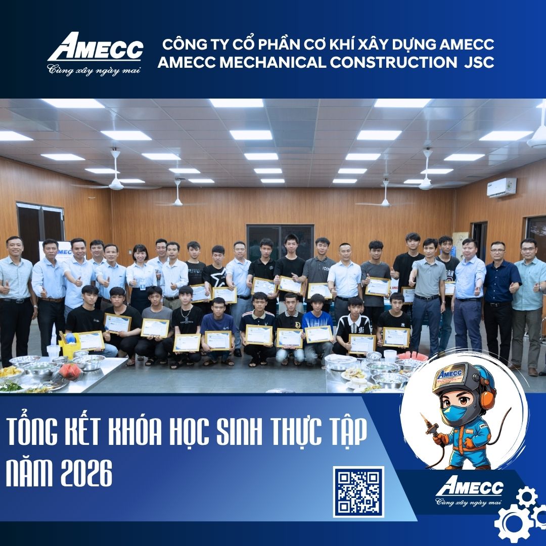 AMECC TỔNG KẾT KHÓA HỌC SINH THỰC TẬP NĂM 2026: GHI NHẬN NỖ LỰC, TRI ÂN ĐỒNG HÀNH