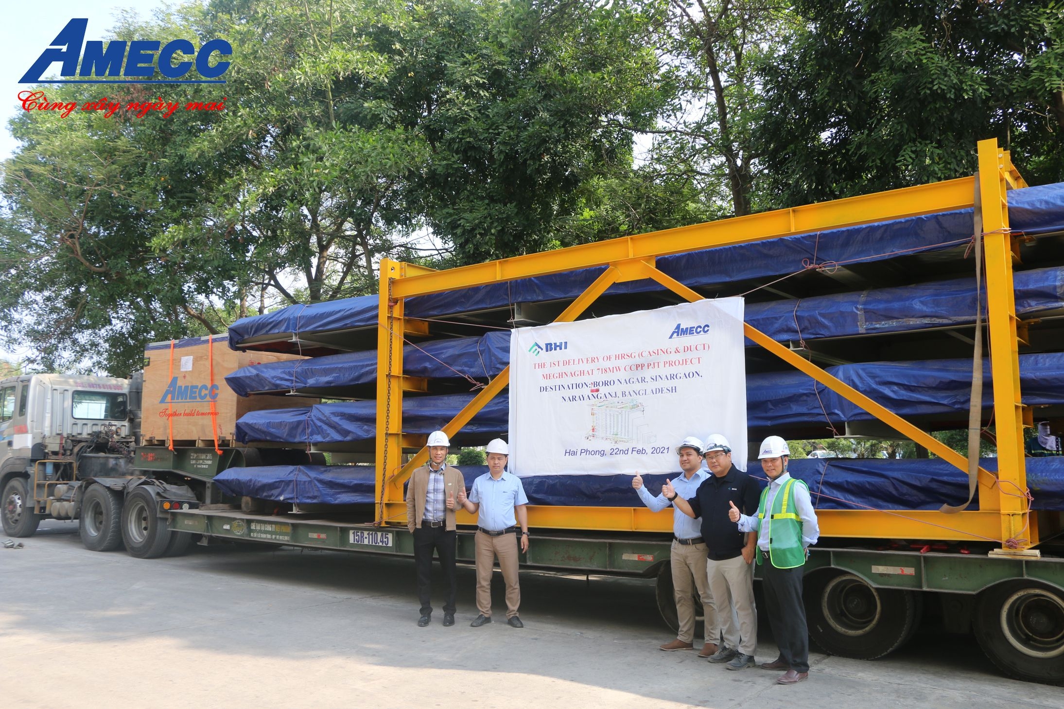 AMECC - THE FIRST SHIPMENT OF NEW SPRING