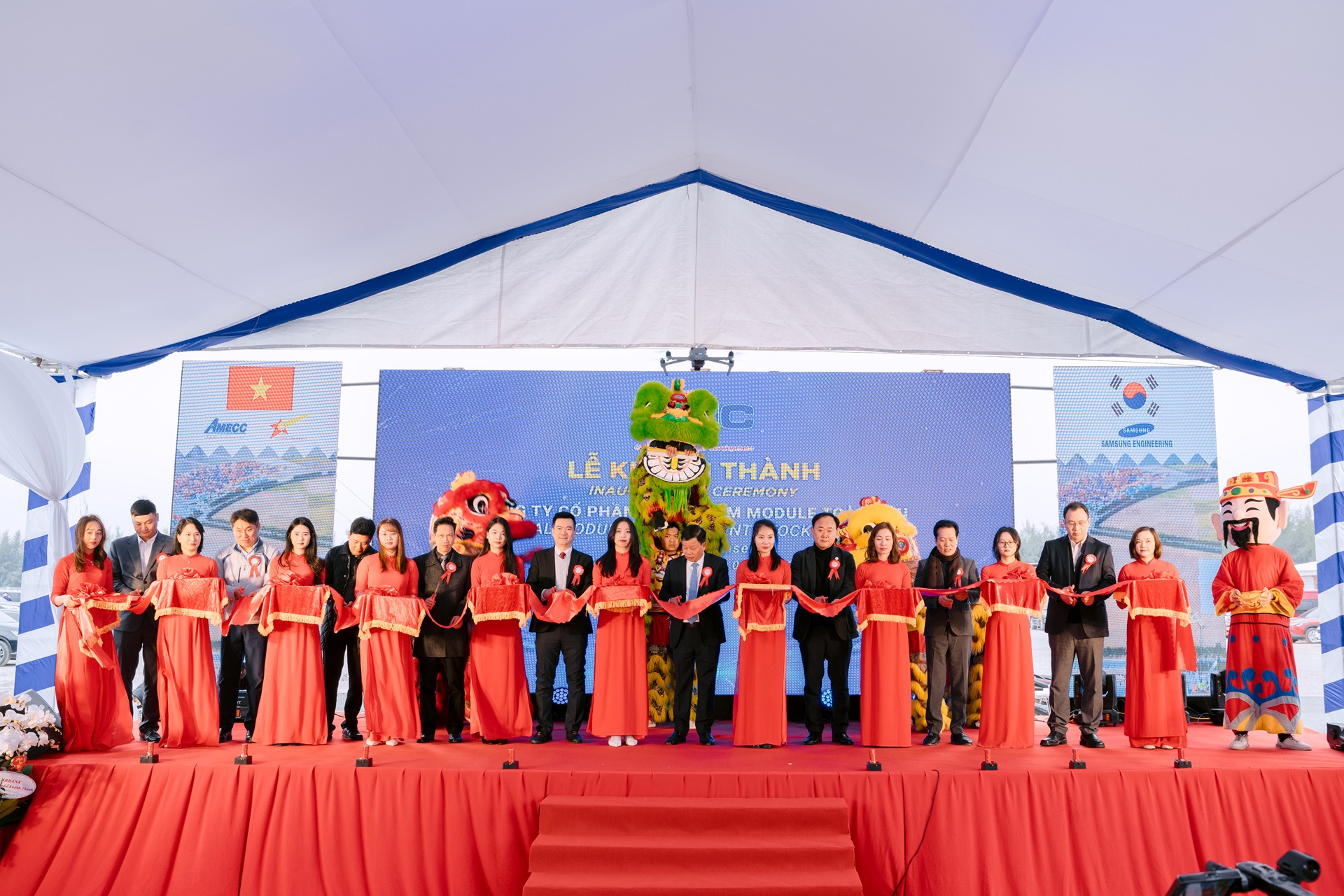 Lễ khánh thành Công ty cổ phần Trung tâm Module Toàn Cầu tại Hải Phòng: Chặng đường phát triển mới
