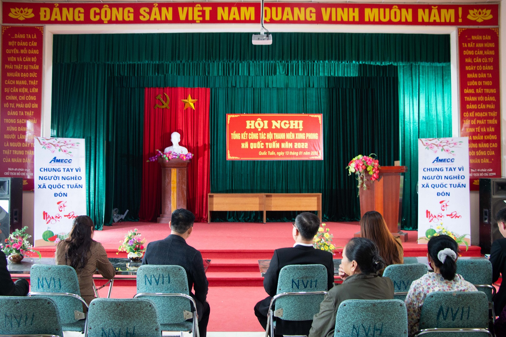 AMECC tổ chức chương trình "Chung tay vì người nghèo xã Quốc Tuấn Xuân Quý Mão 2023".