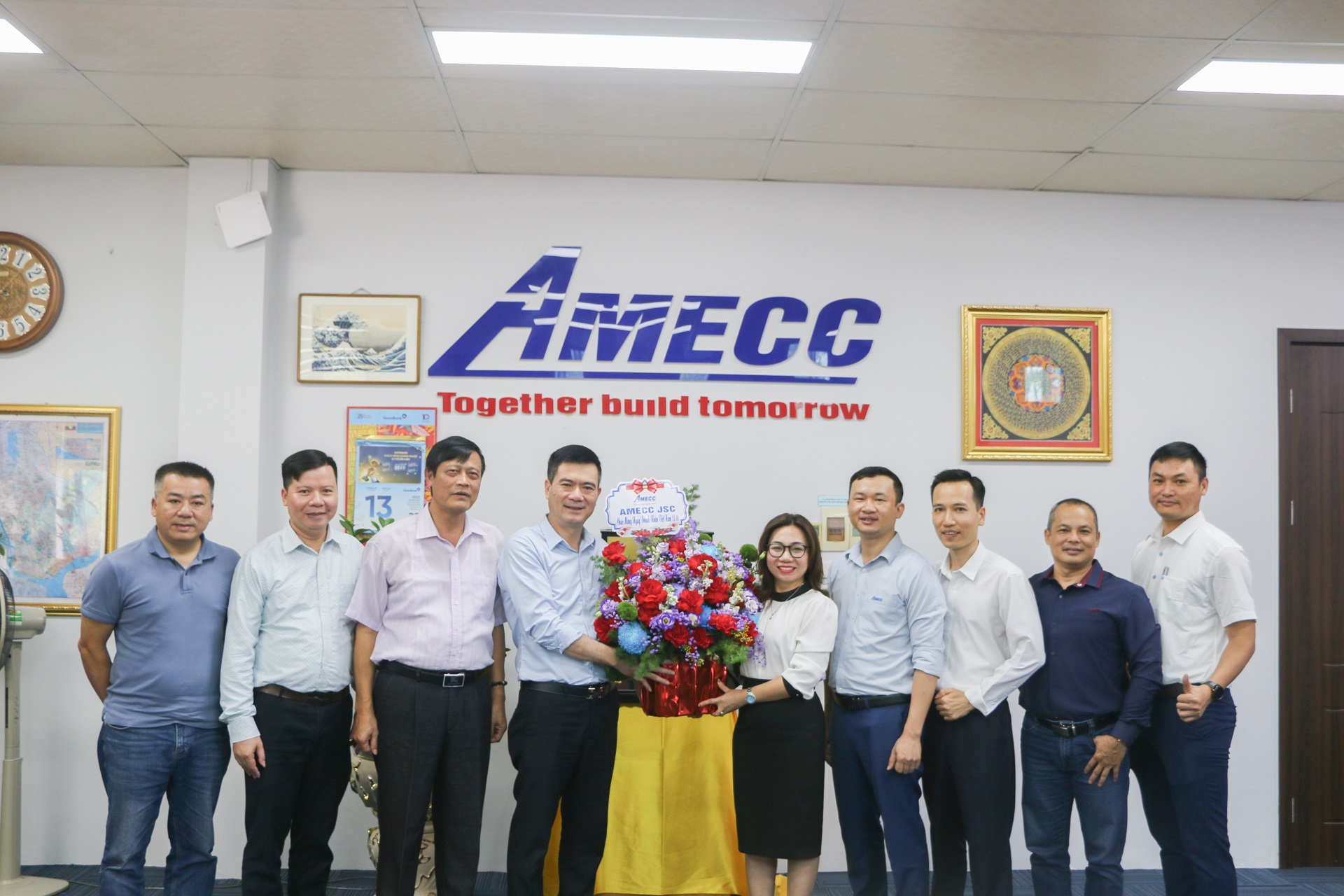 Congratulations on vietnamese entrepreneurs' day, october 13, 2023: Amecc advancing on the path of sustainable development
