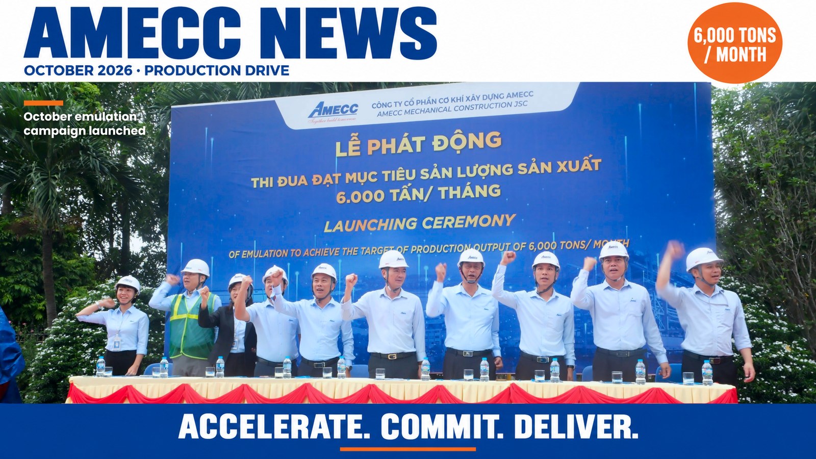 PHÁT ĐỘNG PHONG TRÀO THI ĐUA THÁNG 10/2026