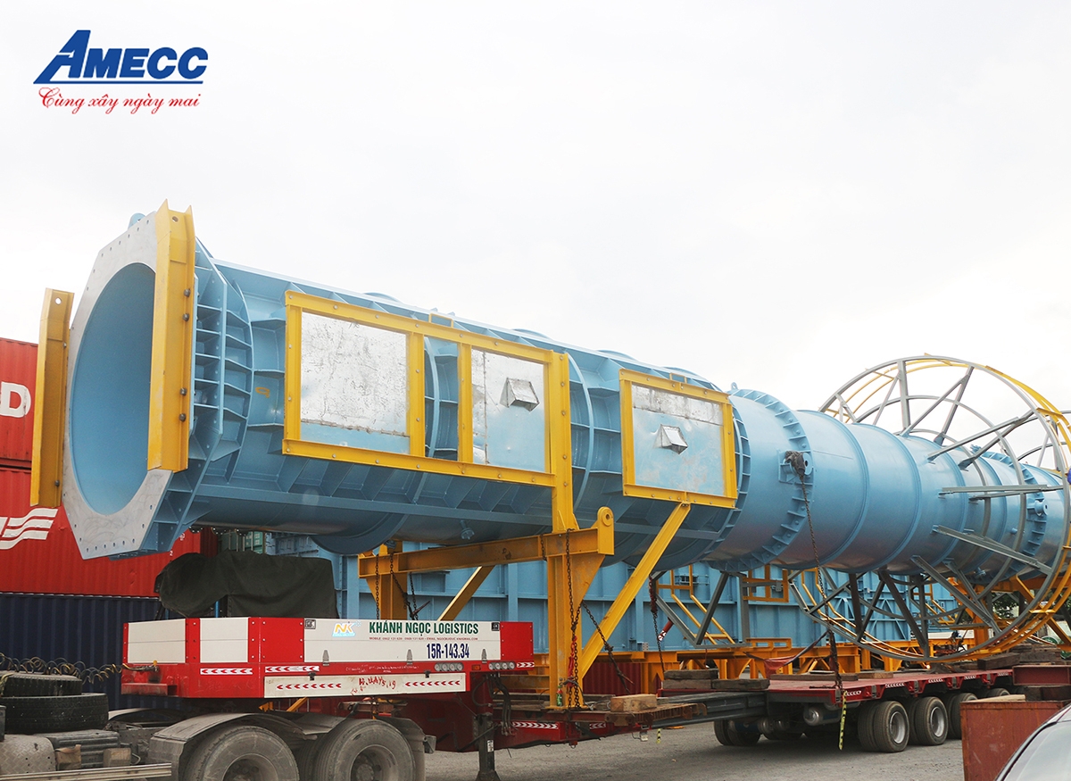 AMECC - THE FIRST DELIVERY OF HOT OIL HEATER FOR PROJECT OF B&R 