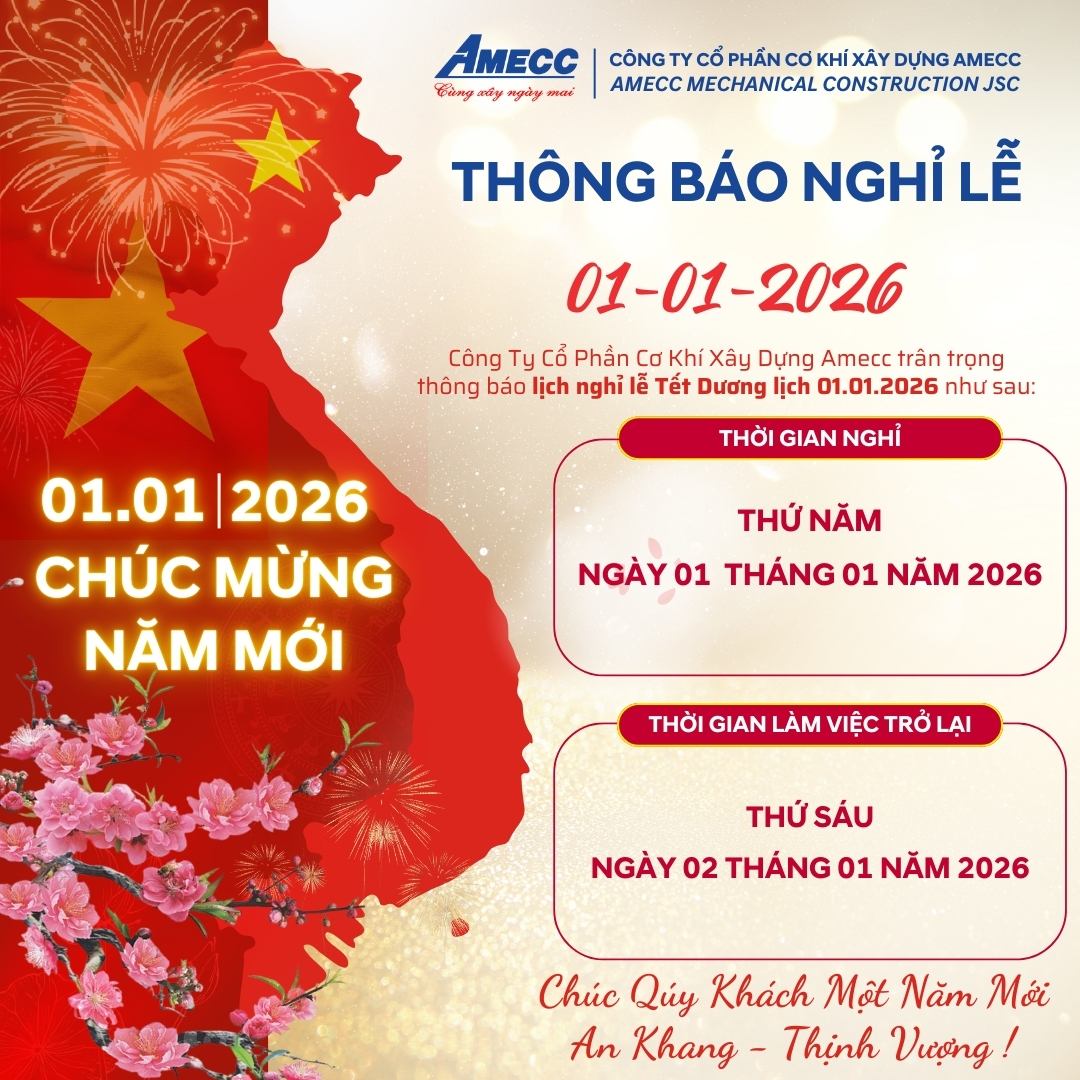 THÔNG BÁO NGHỈ LỄ TẾT DƯƠNG LỊCH 01/01/2026