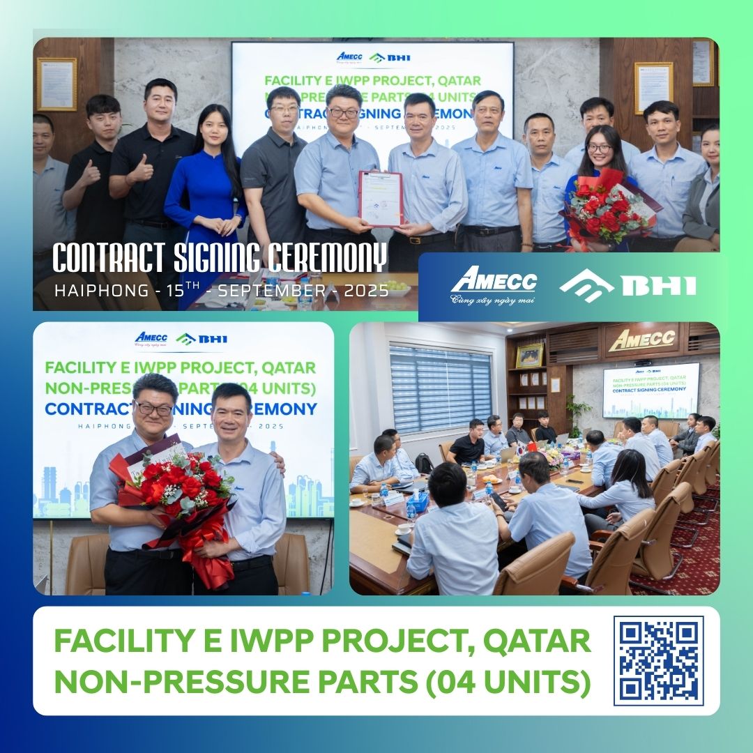 LỄ KÝ KẾT HỢP ĐỒNG HỢP TÁC - AMECC JSC & BHI CO.,LTD - HaiPhong - Ngày 15 Tháng 09 Năm 2025