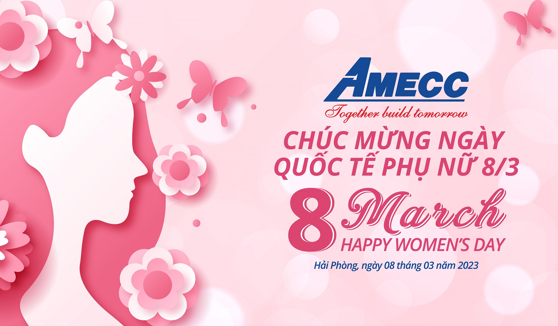 AMECC - Thư chúc mừng nhân Ngày quốc tế phụ nữ 8/3 năm thứ 113
