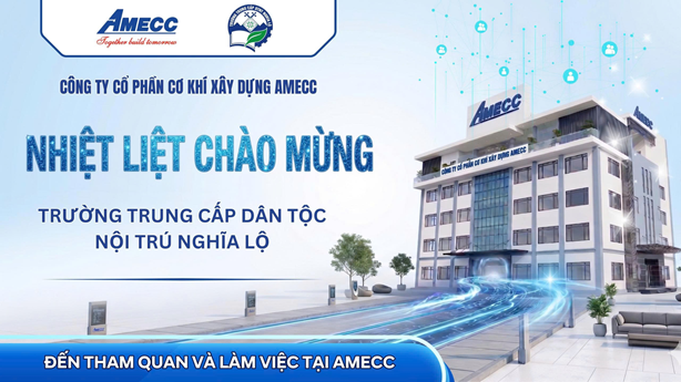AMECC ĐÓN TIẾP ĐOÀN HỌC SINH TRƯỜNG TRUNG CẤP DÂN TỘC NỘI TRÚ NGHĨA LỘ ĐẾN THAM QUAN VÀ TRẢI NGHIỆM THỰC TẾ TẠI DOANH NGHIỆP